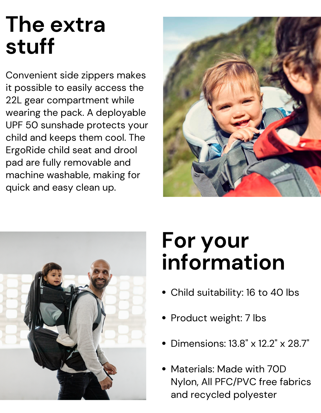 Get to know Thule Sapling. 👋 Albee Baby