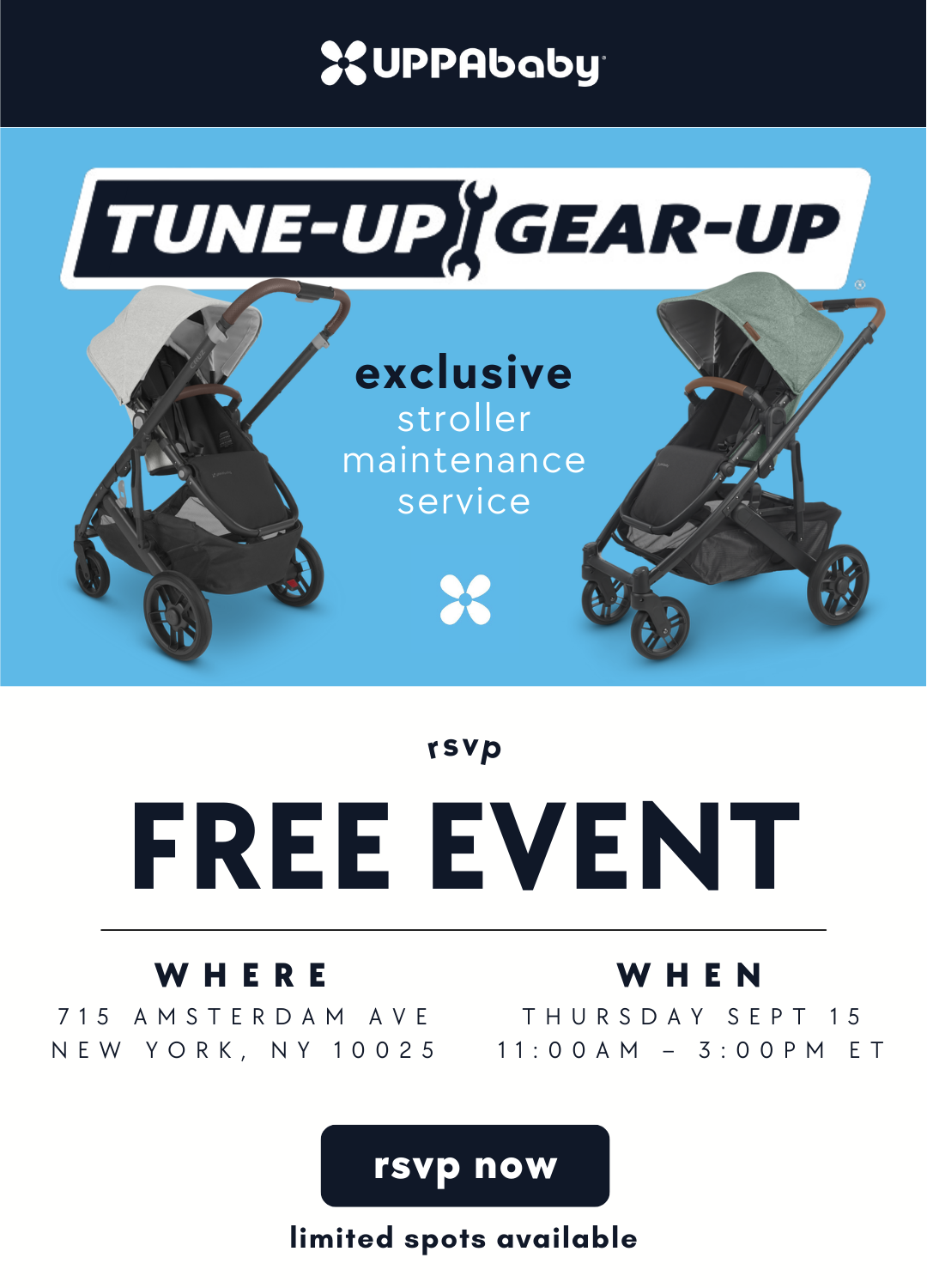 Tune up discount gear up uppababy