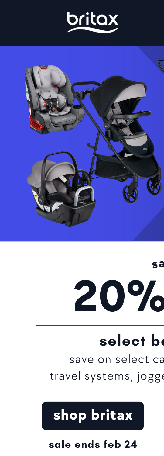 Travel system outlet sales