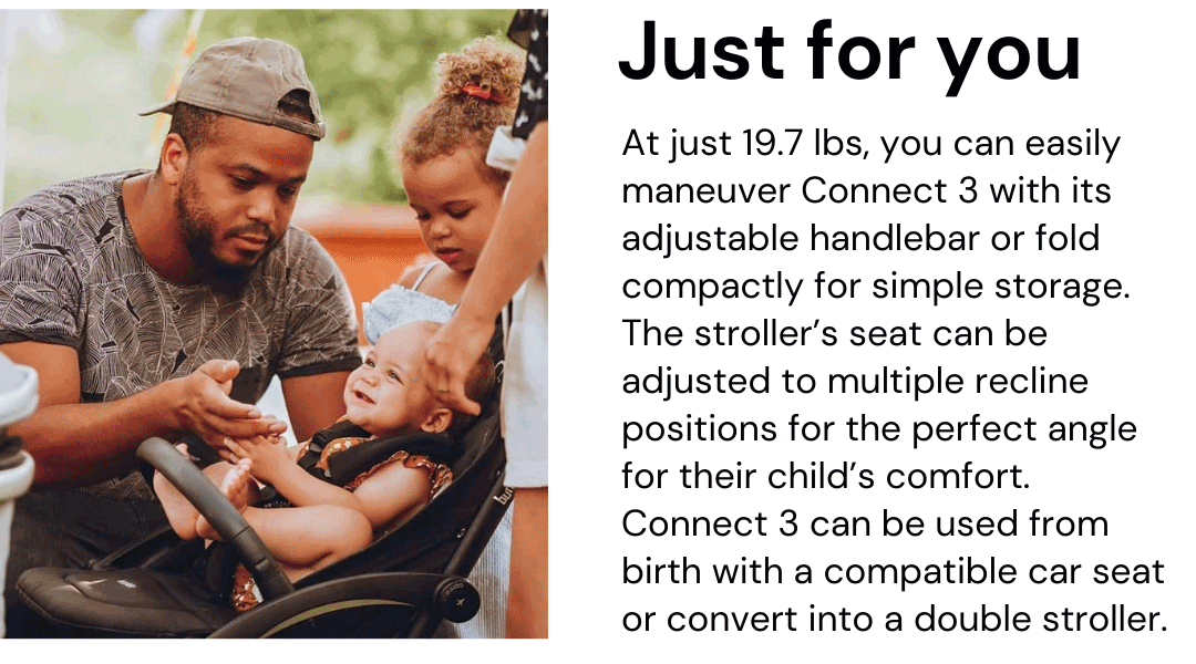 🆕 Meet the Bumprider Connect 3 Stroller! Albee Baby