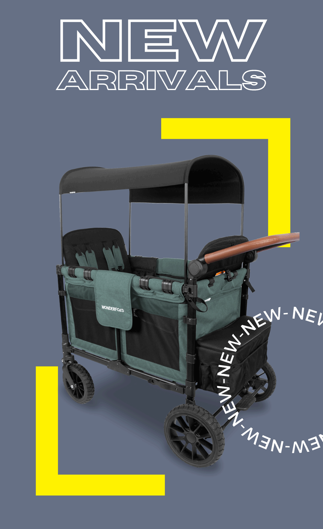 🆕 Exclusive WonderFold W4 Luxe Stroller Wagon + more new drops this