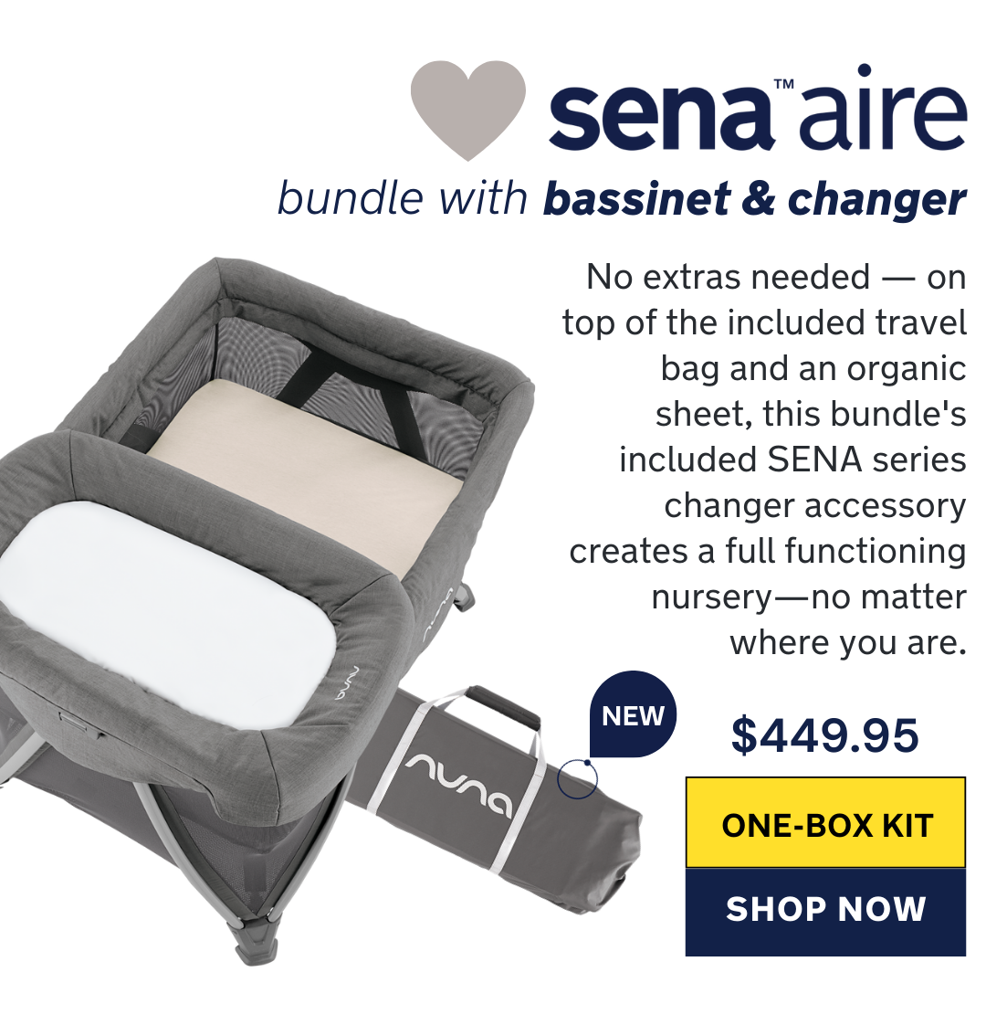 🏠 NEW Nuna SENA aire + COVE aire go ️💤 Albee Baby