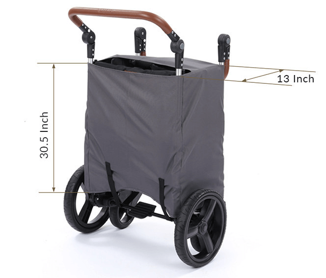 keenz stroller wagon black