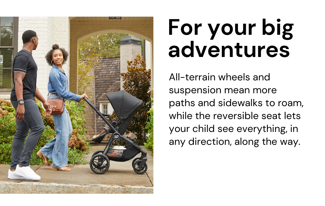 Baby jogger city outlet sidewalk