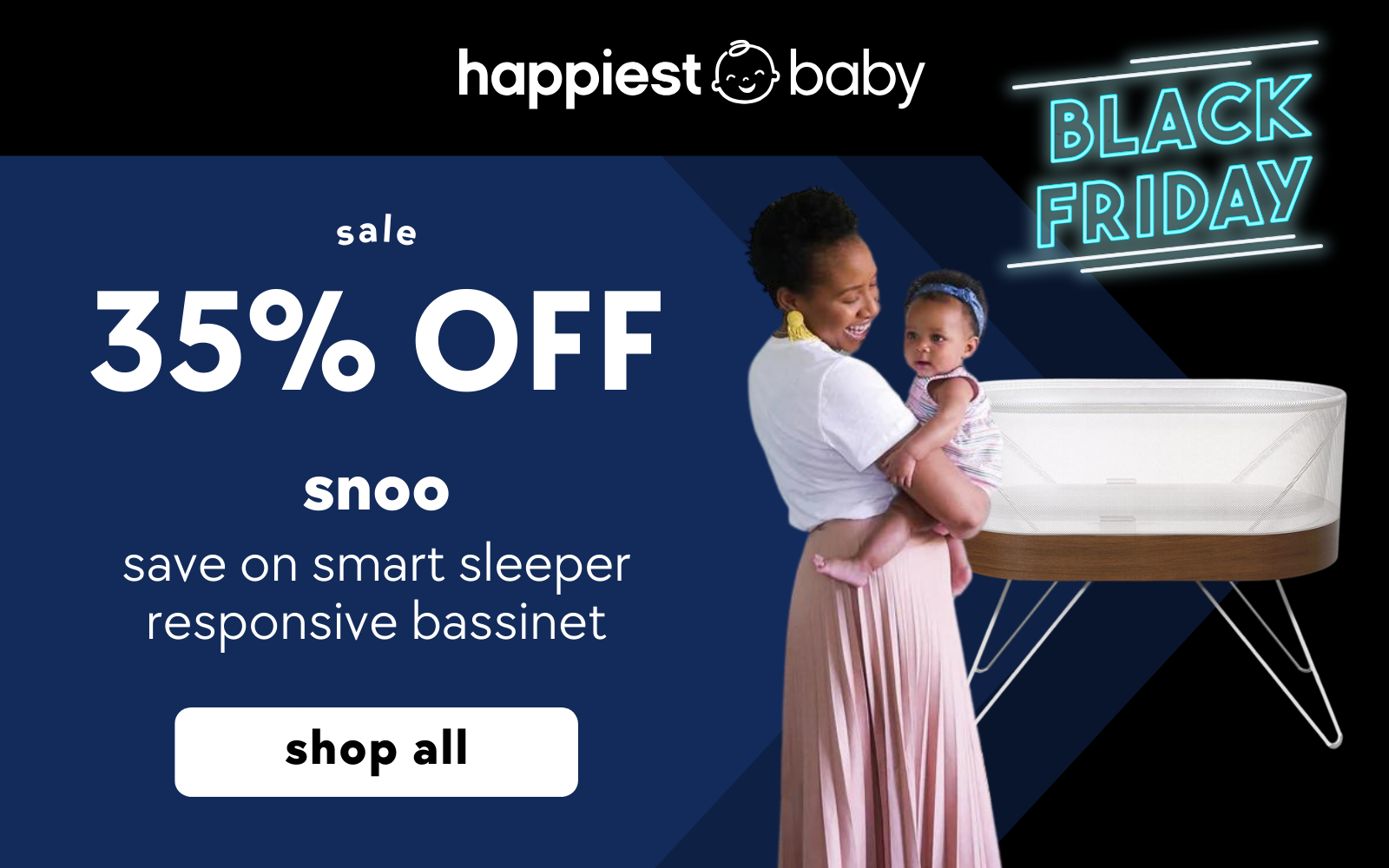 Bassinet black 2024 friday sale