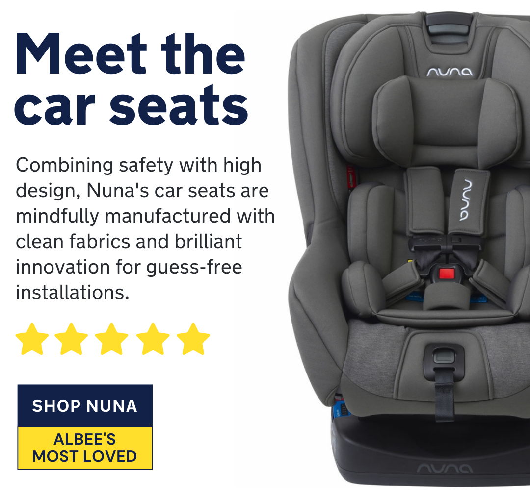 Get to know Nuna Car Seats. 👋 Albee Baby