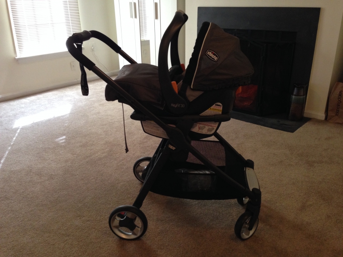 mamas and papas stroller with car seat