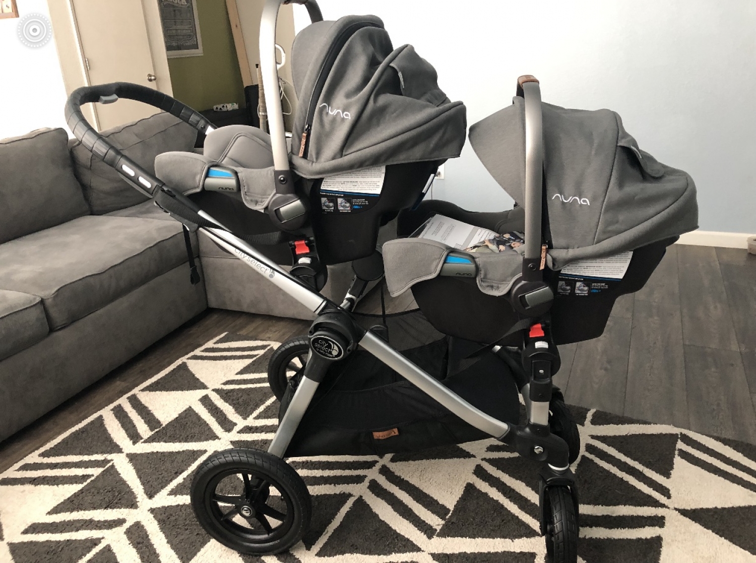 city select double stroller 2014