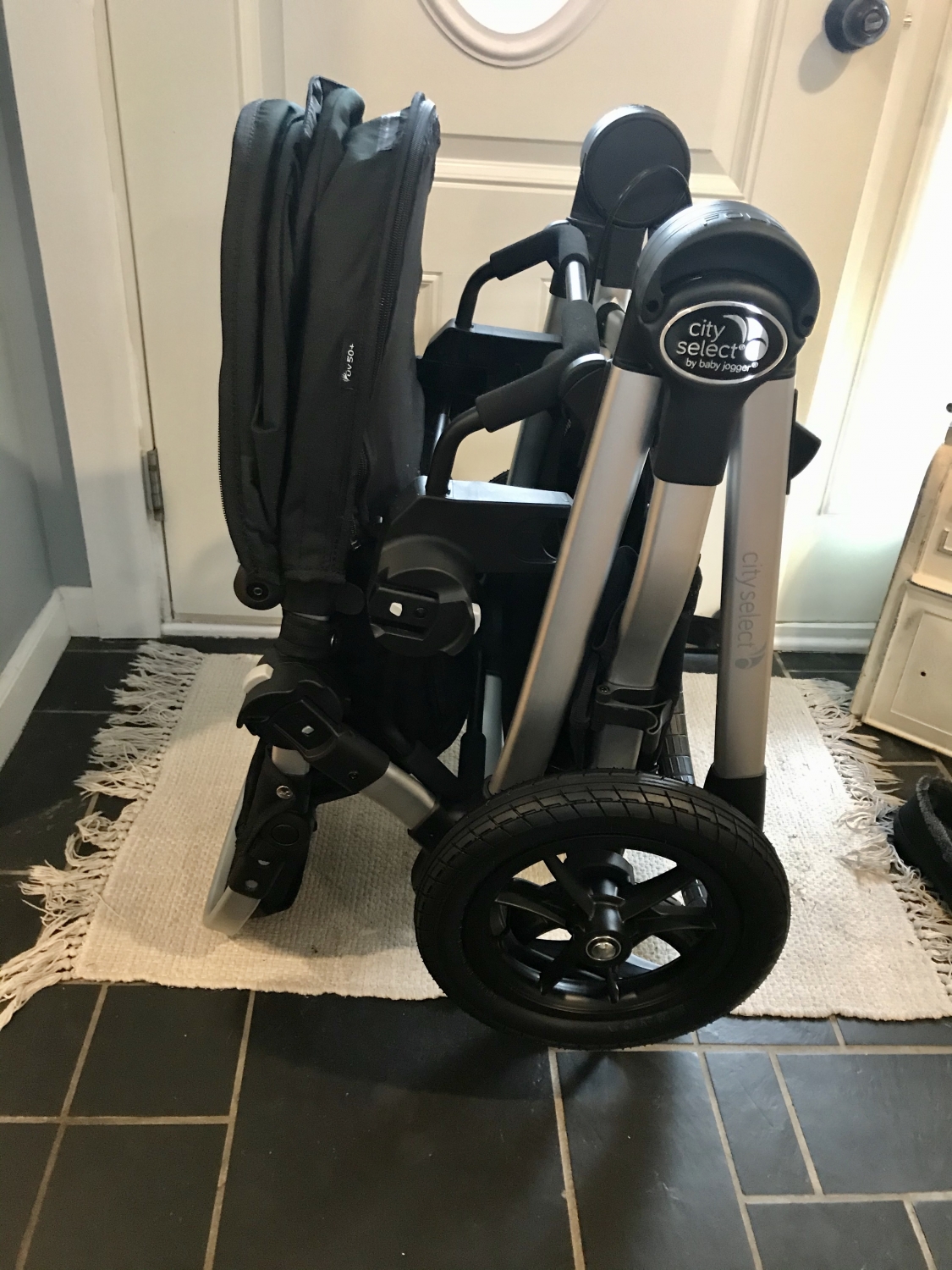 city select double stroller wheels