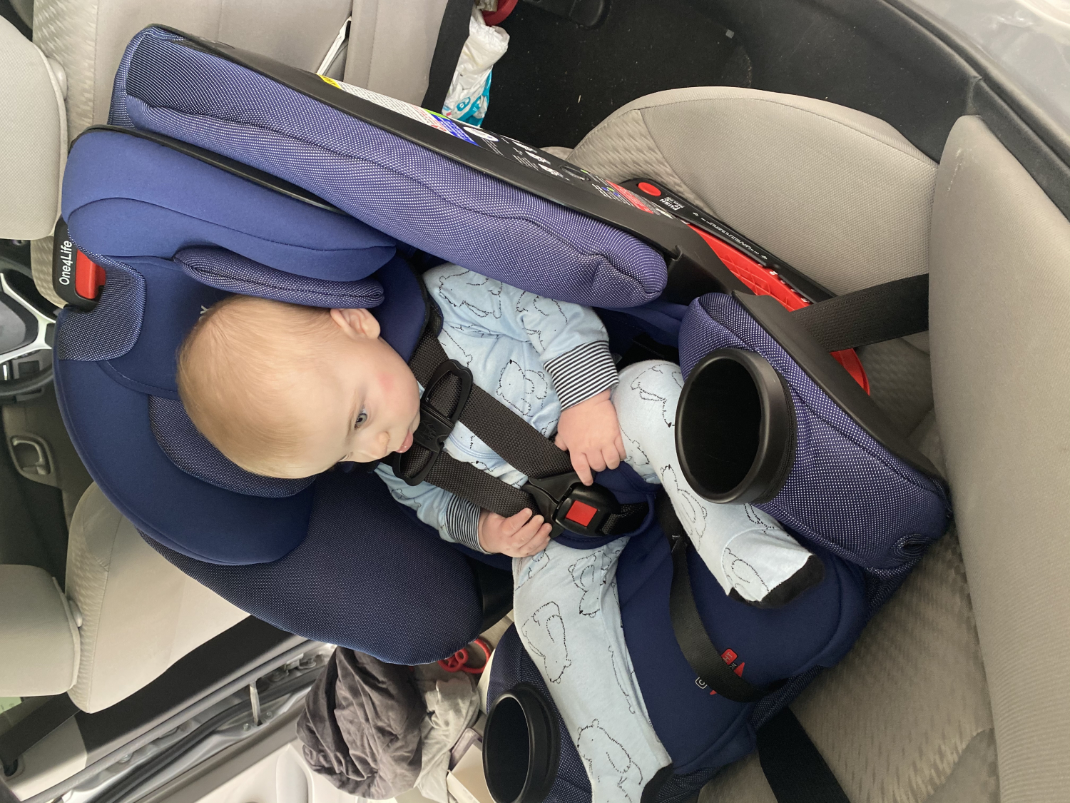 Britax One4Life Clicktight All-in-One Convertible Car Seat Cadet (Safewash)  (Albee Exclusive)