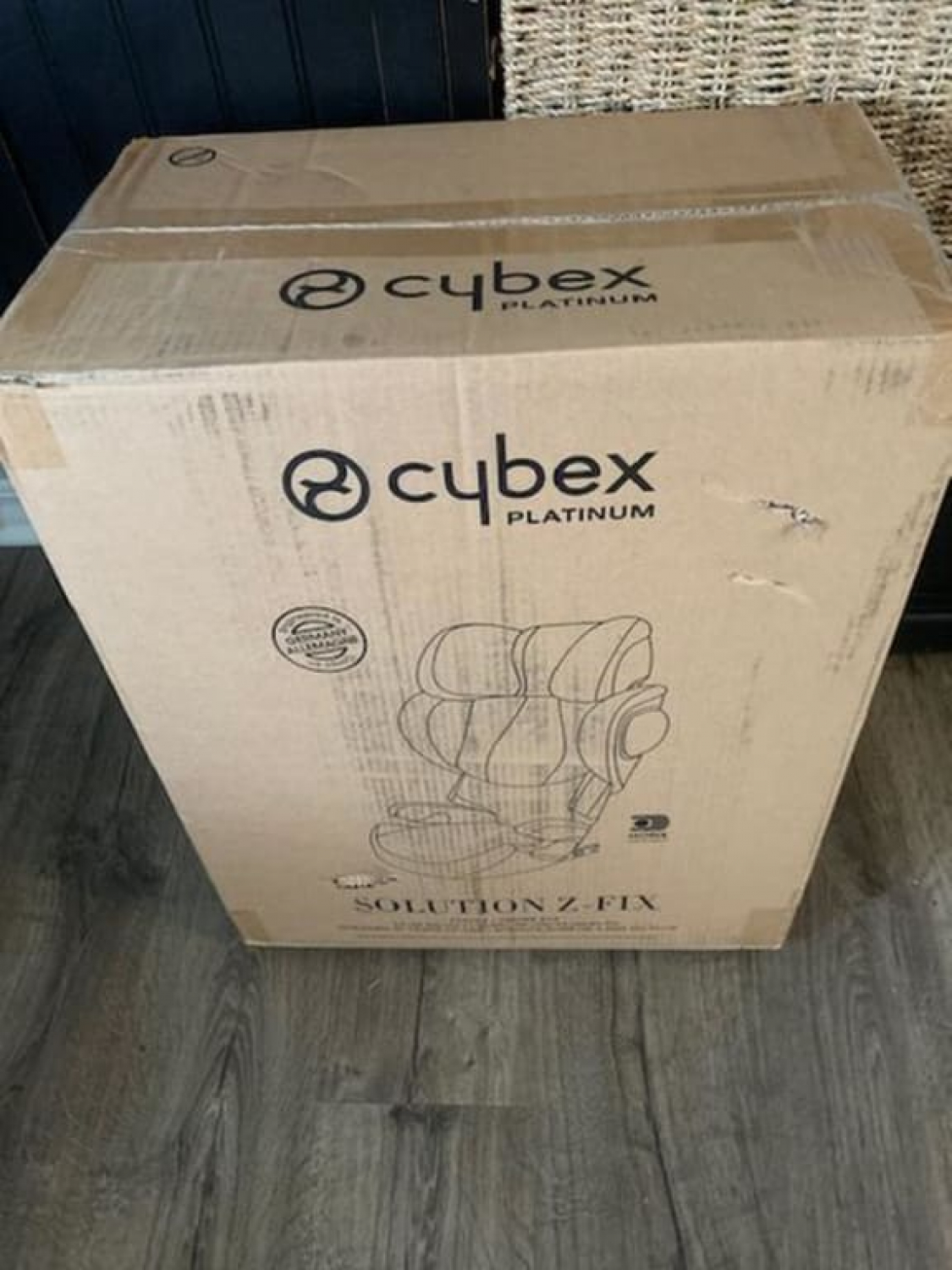 Cybex - Solution Z-Fix car seat - Black