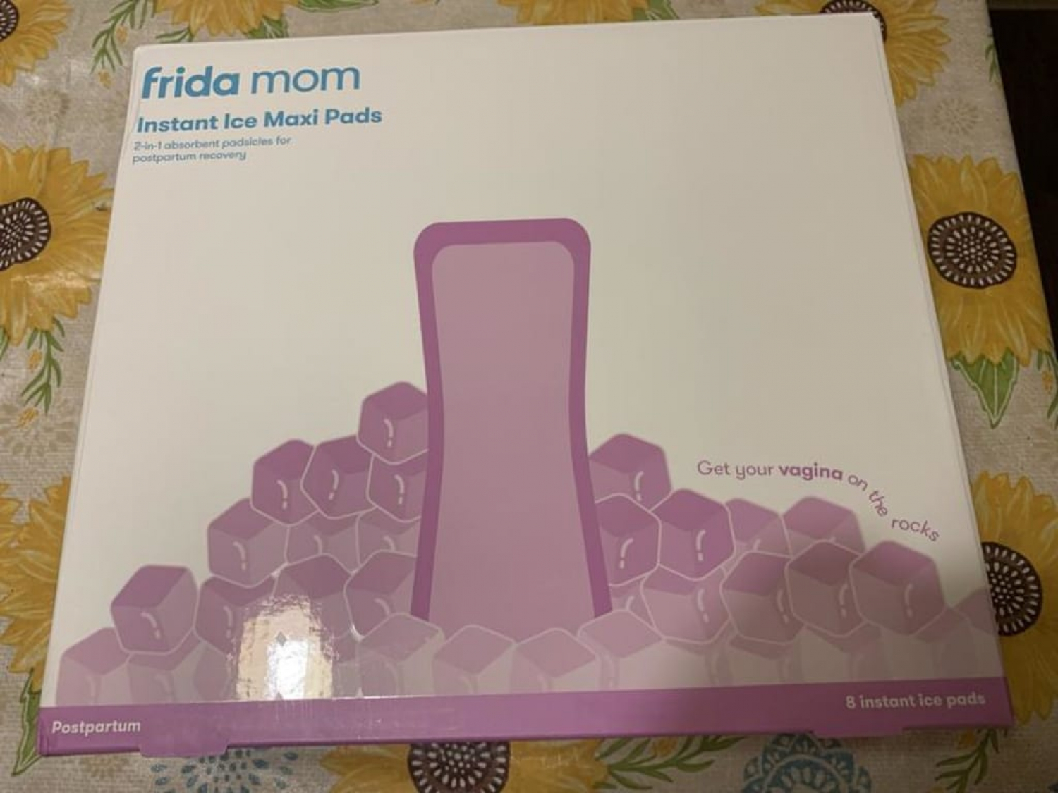 Frida Mom 2-in-1 Postpartum Absorbent Postpartum Perineal Ice Maxi