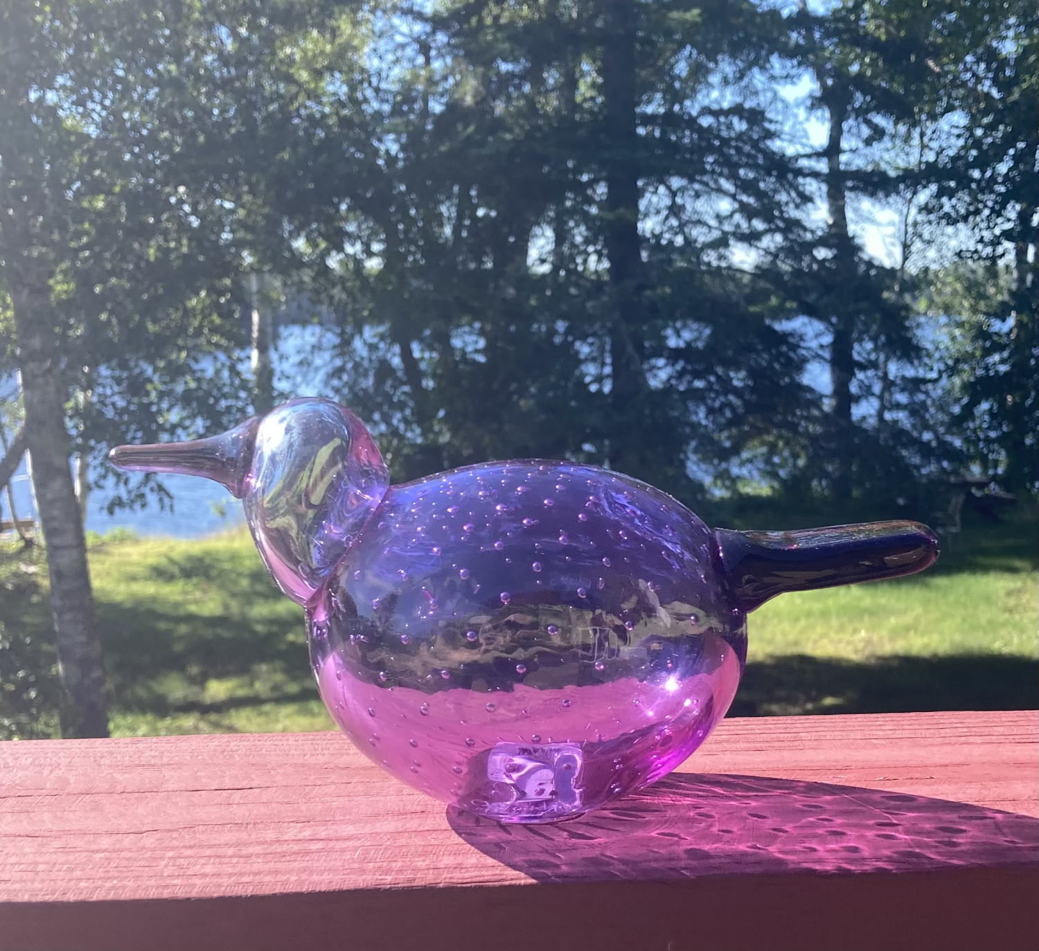 iittala Toikka Kesuri Amethyst 2021 Annual Bird - Outlet Sale