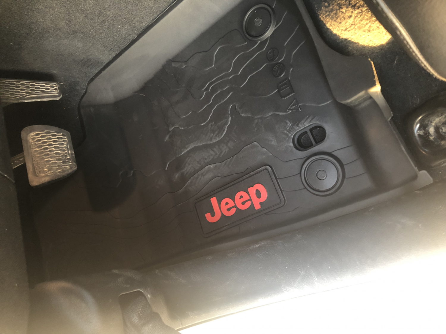 Mopar Slush Floor Mats for 2018-2023 Wrangler JL 