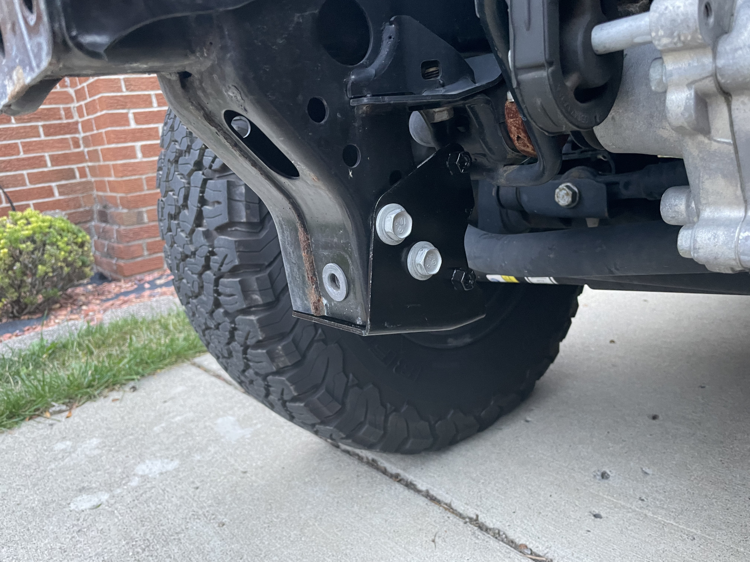 Mopar Front Skid Plate Brackets and Hardware for 2018-2026