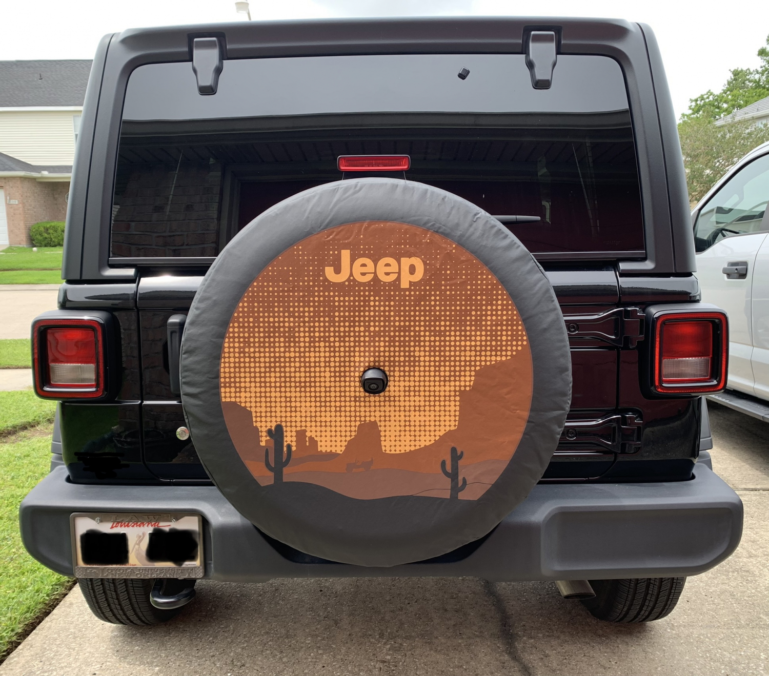 Mopar Desert Tire Cover for 2018-2023 Wrangler JL 