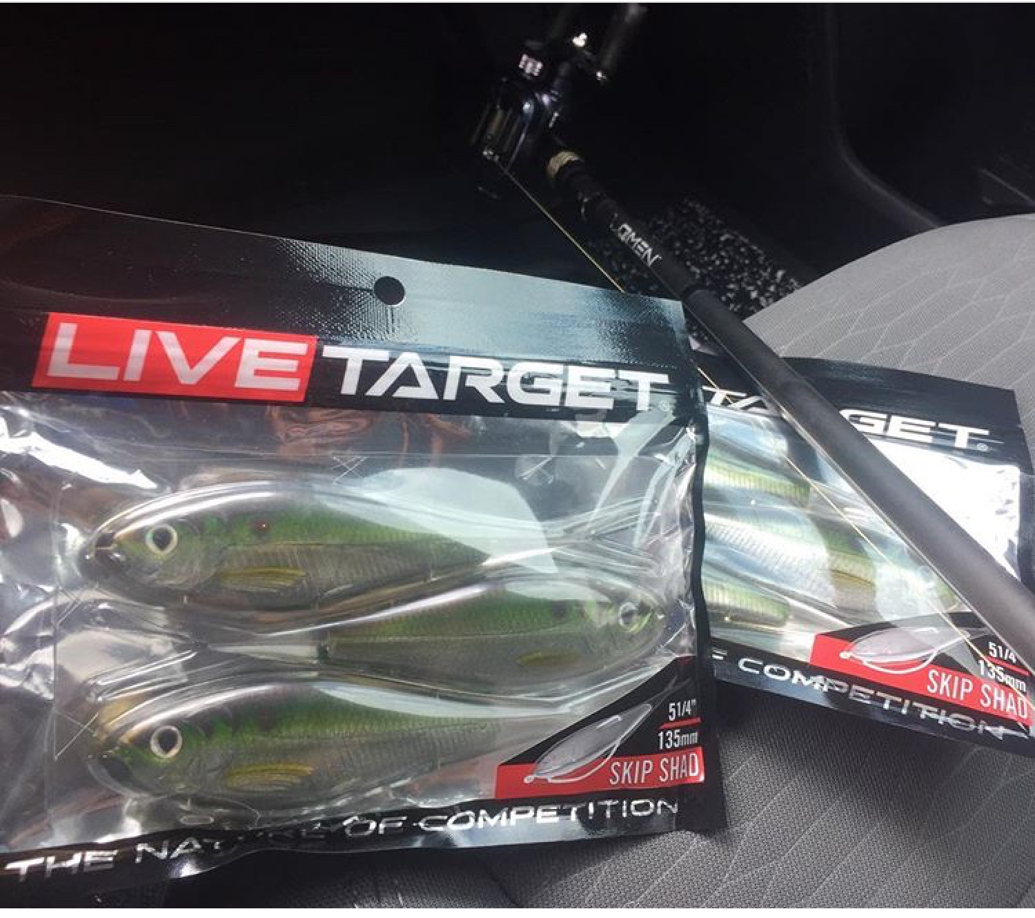 LIVETARGET Skip Shad - 5-1/4in - Silver/Brown - TackleDirect