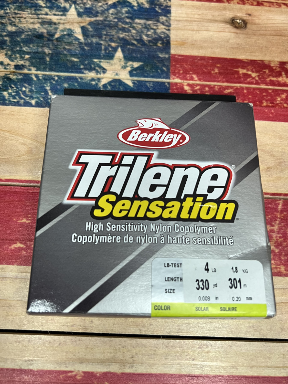 Berkley Trilene Sensation 4 lb. 330yd / Solar