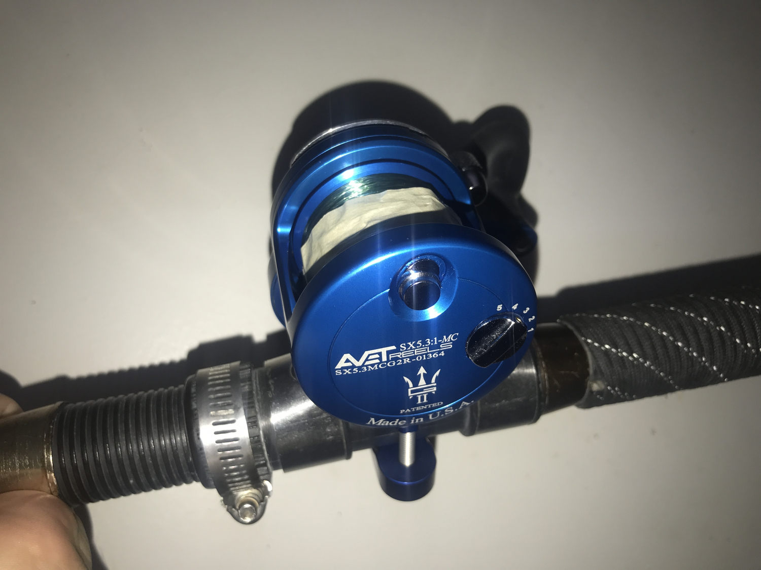 Avet SX G2 5.3 MC Single Speed Reel Blue