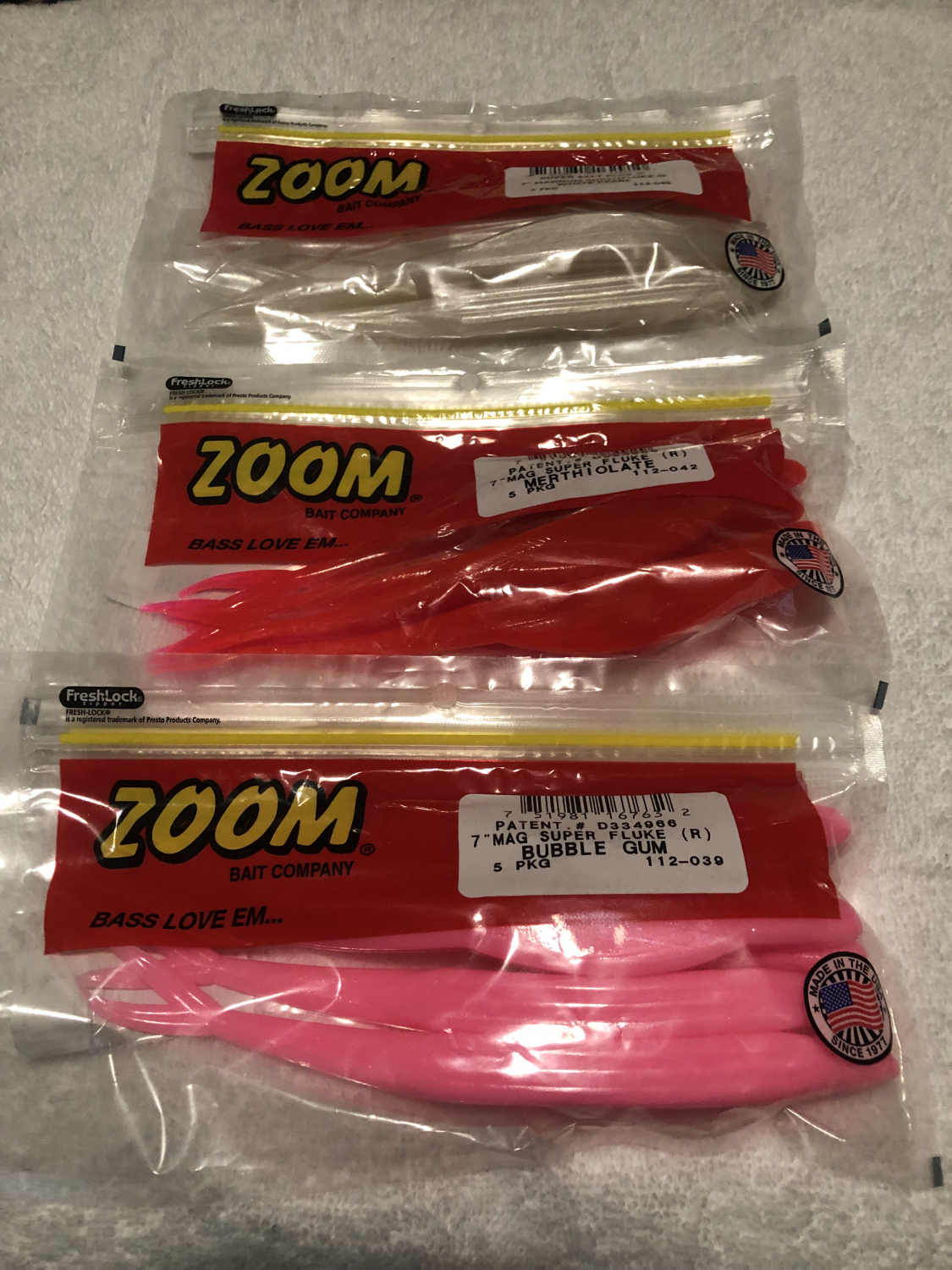 Zoom Magnum Super Fluke - White Pearl