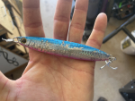 Shimano Current Sniper Jig - 21g Candy Iwashi Color, Saltwater Fishing Lure For Jigging, Model JM002MECI - View #2