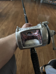 Moulinet Trolling Penn International 80 VSW – 2 Vitesses – Large Levier – Argent