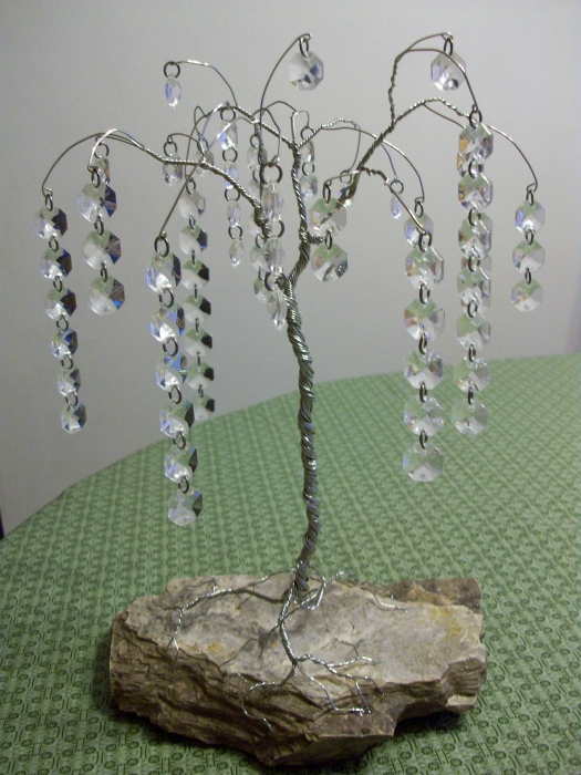 Acrylic Faceted Crystal Circle Strands- ShopWildThings