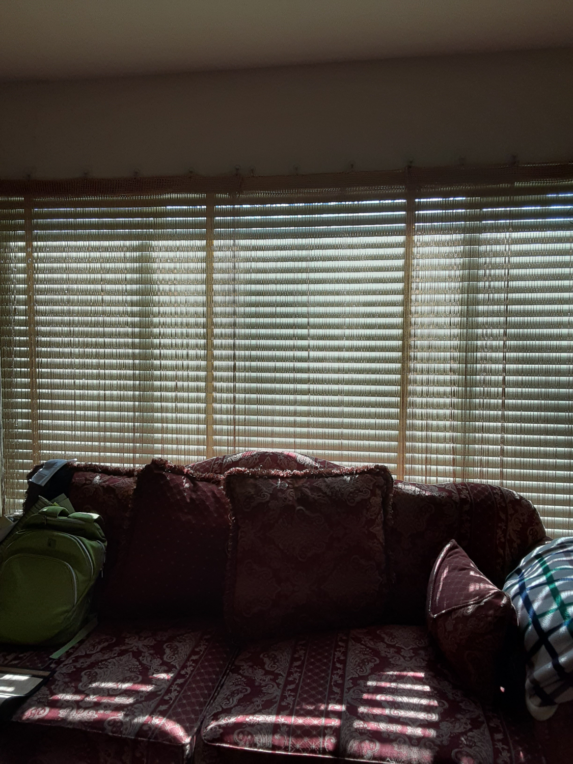 String Curtains - Sparkle Brown with Silver Thread (trimmable length!)