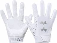 under armour football gloves white