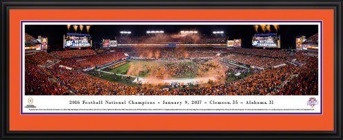 Clemson Tigers 2017 College Football National Champions Panorama