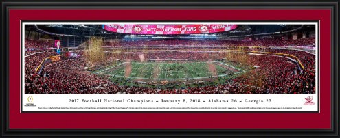 Alabama Crimson Tide 2018 College Football National Champion Panorama