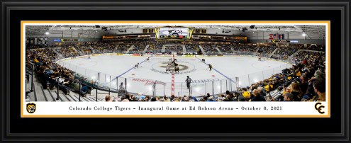 Colorado College Tigers Inaugural Game at Ed Robson Arena Panorama
