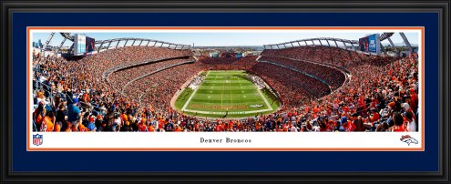 Denver Broncos End Zone Panorama