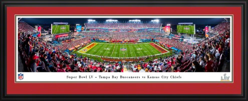 Tampa Bay Buccaneers vs Kansas City Chiefs Super Bowl LV Kickoff Panorama