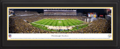 Pittsburgh Steelers Night Football Panorama