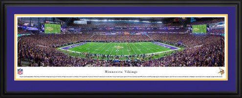 Minnesota Vikings 1st Game at US Bank Stadium Panorama