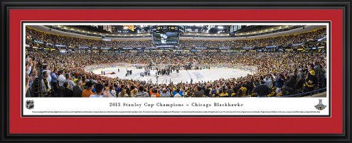 Chicago Blackhawks 2013 Stanley Cup Champs Panorama