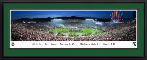 Michigan State Spartans 2014 Rose Bowl Champions Panorama