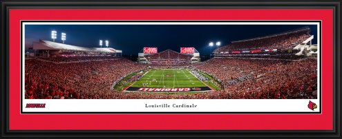 Louisville Cardinals Football End Zone Poster Panorama