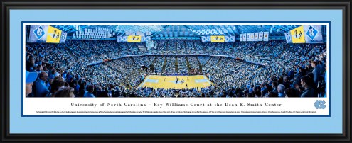 North Carolina Tar Heels Basketball Panorama
