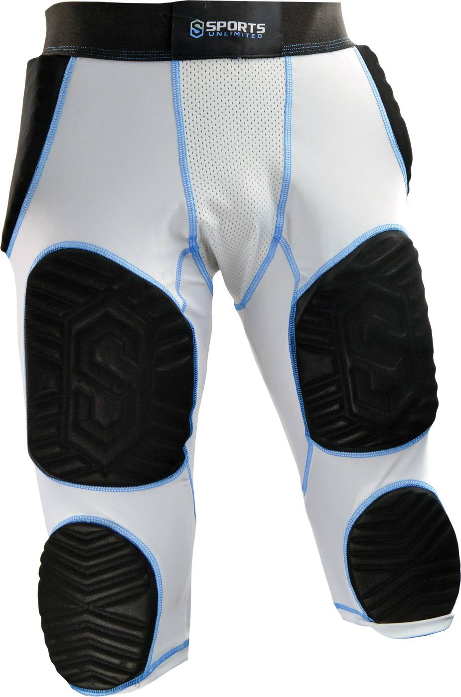 Men's 7-Pad Football Girdle with Cup Pocket (Adult)
