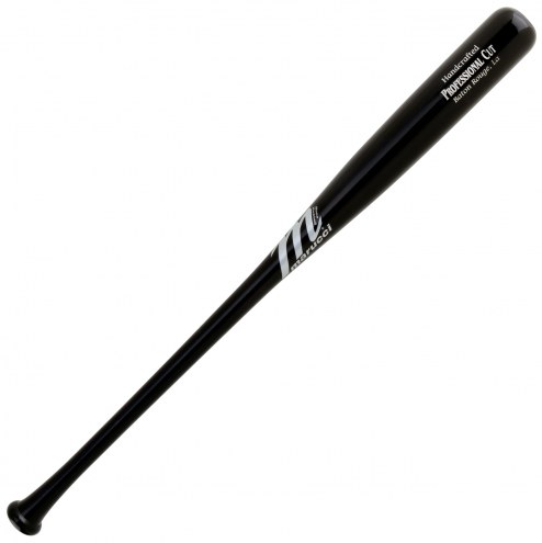 Marucci Black Professional Cut Maple Wood Baseball Bat