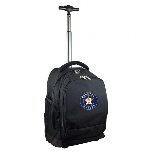 Houston Astros Premium Wheeled Backpack