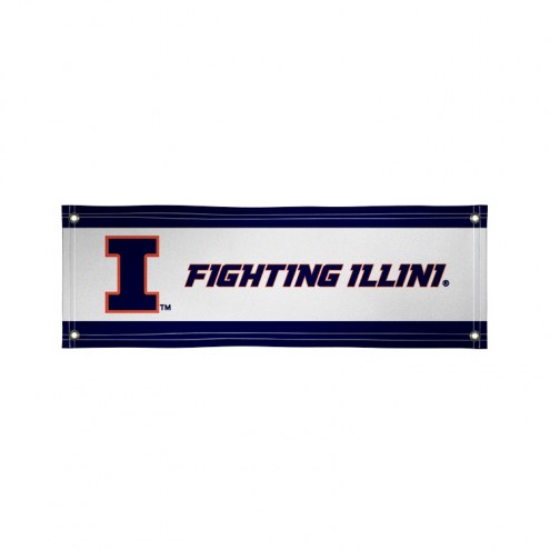 Illinois Fighting Illini 2' x 6' Vinyl Banner