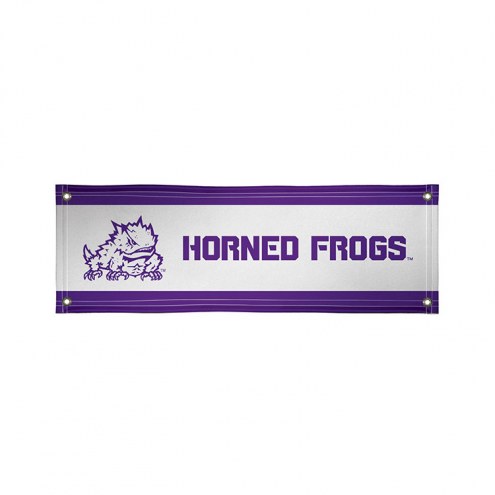 Texas Christian Horned Frogs 2' x 6' Vinyl Banner
