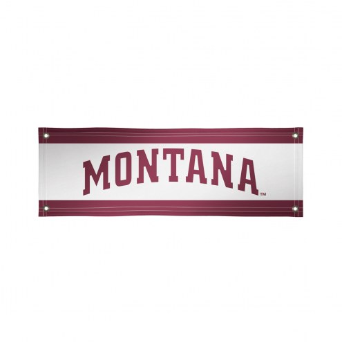 Montana Grizzlies 2' x 6' Vinyl Banner
