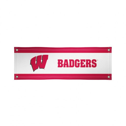 Wisconsin Badgers 2' x 6' Vinyl Banner