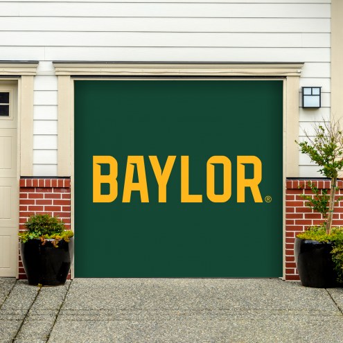 Baylor Bears Single Garage Door Banner