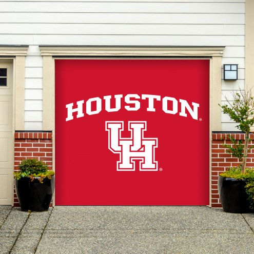 Houston Cougars Single Garage Door Banner