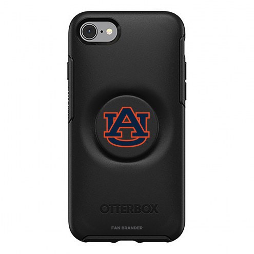 Auburn Tigers OtterBox Symmetry PopSocket iPhone Case